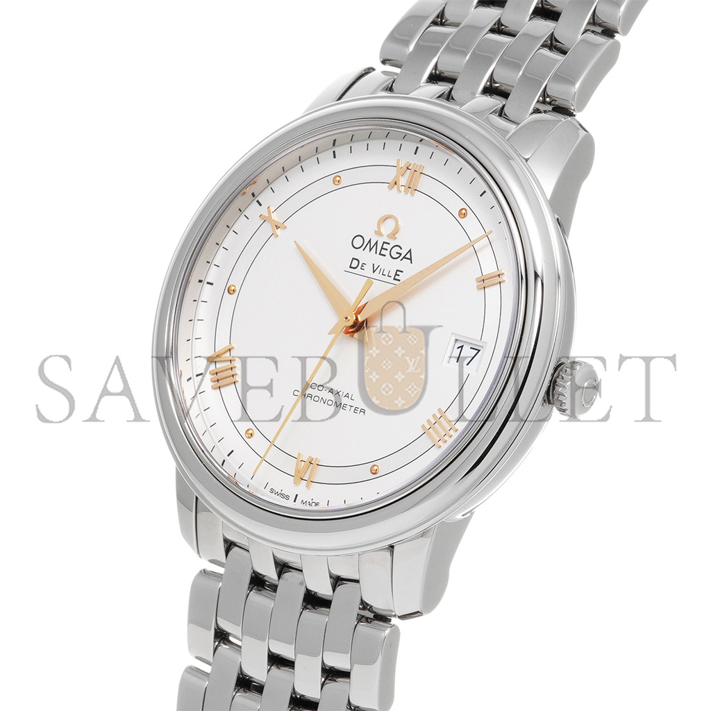 Om**a de ville prestige co-axial watch 424.10.40.20.02.002